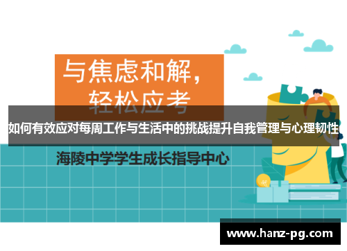如何有效应对每周工作与生活中的挑战提升自我管理与心理韧性