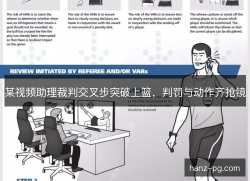 某视频助理裁判交叉步突破上篮，判罚与动作齐抢镜